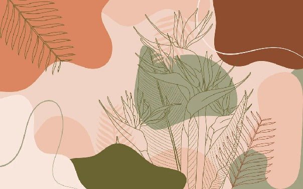 Papier peint panoramique art paint, mural concept, tendance