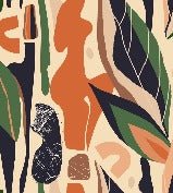 Abstract plant wallpaper