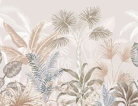 Papier peint panoramique jungle terracotta, XXL, tendance