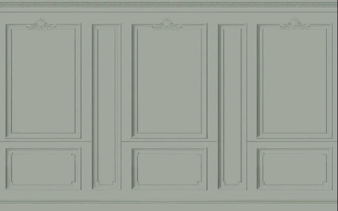 Tapete Haussmann Vert de gris