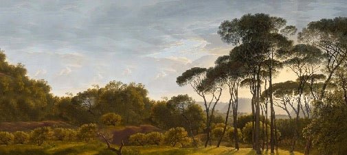 Papier peint paysage historique italien