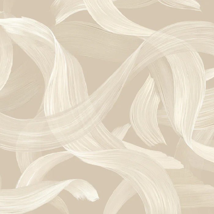 Moderne Tapete - Vibrationsbeige