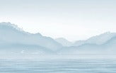 Papier peint Annecy et son lac paisible