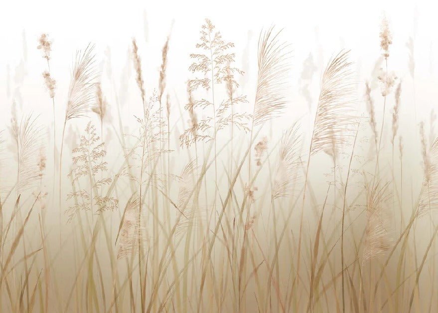 Tapete Blume der Weizenfelder