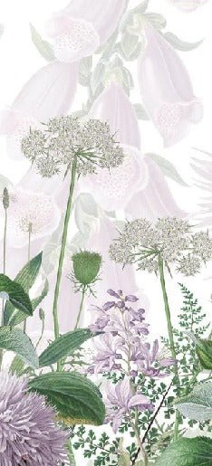 Papier peint fleur danse des clochettes