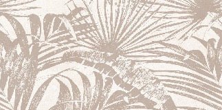 Carta da parati monocromatica con foglie di giungla