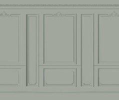 Tapete Haussmann Vert de gris