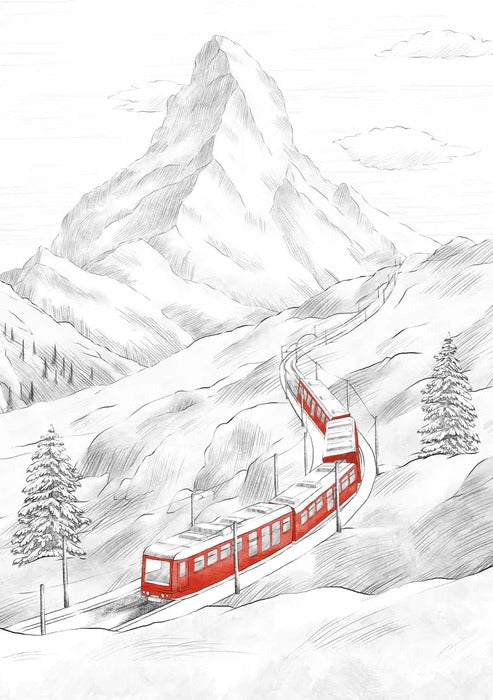 Panoramic Matterhorn wallpaper