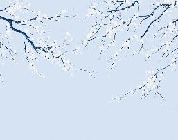 Papier peint panoramique fleur Sakura, XXL, tendance