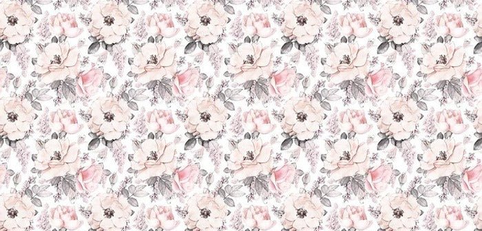 Papier peint fleur Tendre Aquarelle