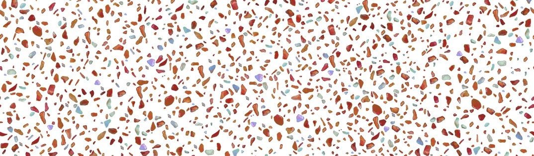 Tapete mit Terrazzo-Effekt