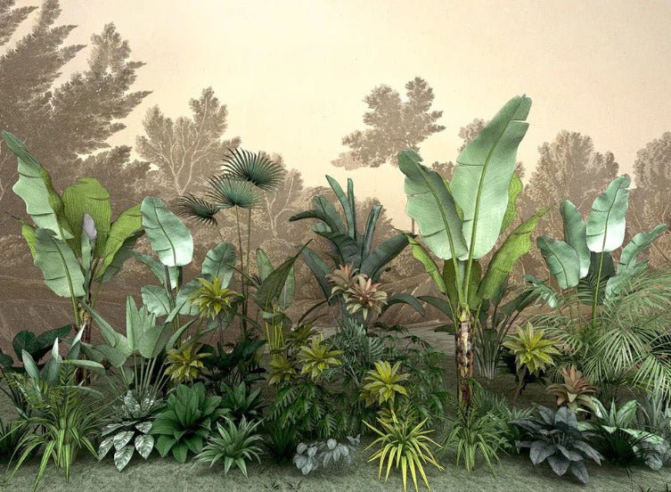 Papier peint Jungle tendance indonésia, XXL, tendance