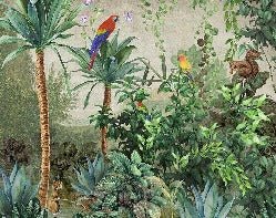 Jungle Parrot wallpaper