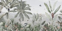 Papier peint mirage tropical, XXL, tendance