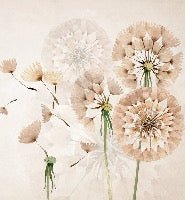 Tapete Blume Löwenzahn