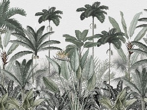 Papier peint panoramique jungle tree