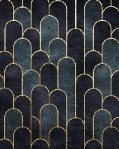 Papier peint dark blue chic