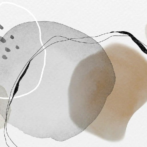 Papier peint panoramique cercle, XXL, tendance