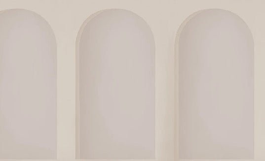 Panorama-Tapete Arche beige