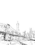 Papier peint architecture New York