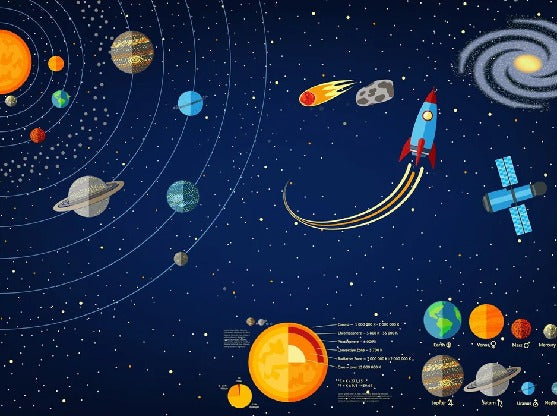 Papier peint astronaute univers galaxy