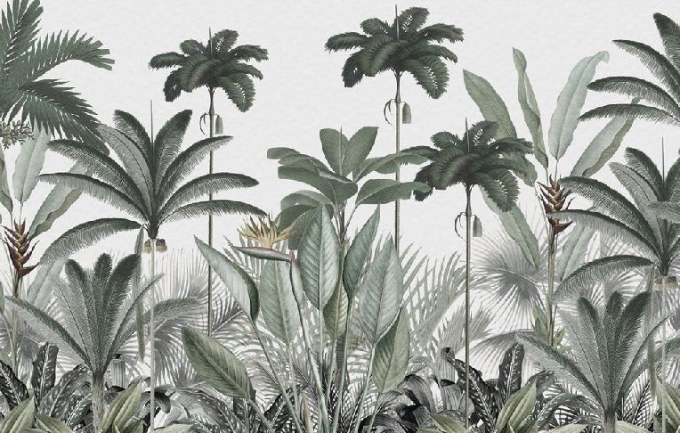 Papier peint panoramique jungle tree