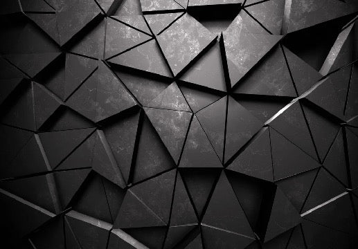 Papier peint 3D Black Perspective, XXL, tendance