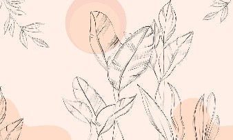 Papier peint gracieuse flore, XXL, tendance