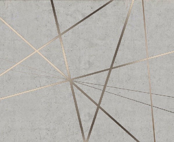 Design and graphic panoramic wallpaper