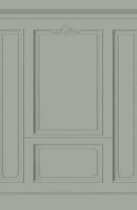 Papier peint Haussmann Vert de gris, XXL, tendance