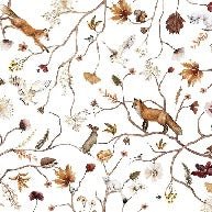 Children's forest adventure wallpaper