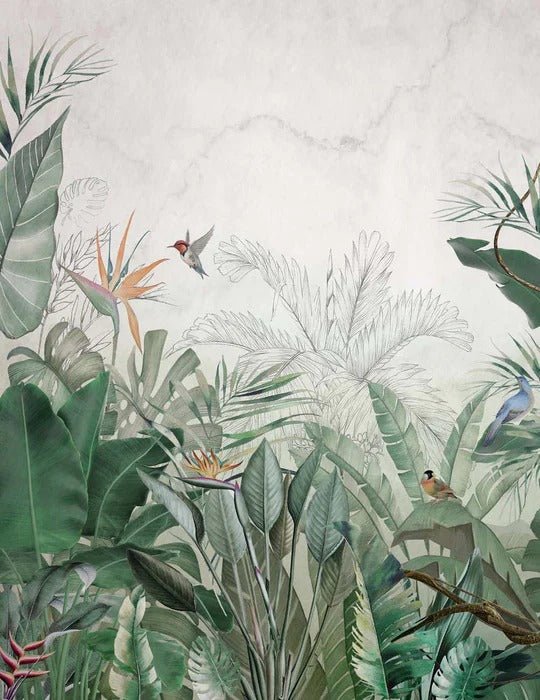 Dschungel-Panorama-Tapete Quintessenz Amazonia
