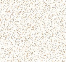 Tapete mit Terrazzo-Effekt in Sepia