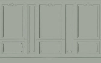 Tapete Haussmann Vert de gris