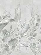 Papier peint élégante jungle sauge, XXL, tendance