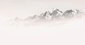 Tapete Nebliger Morgen Mont Blanc