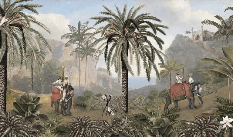 Papier peint à l'aube du Bengale, XXL, tendance