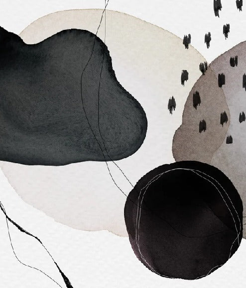 Papier peint moderne aquarelle
