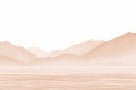 Papier peint Annecy et son lac paisible terracotta, XXL, tendance