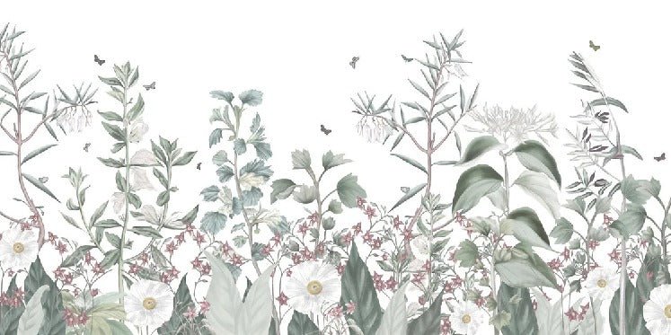 Tapete Wildblumen