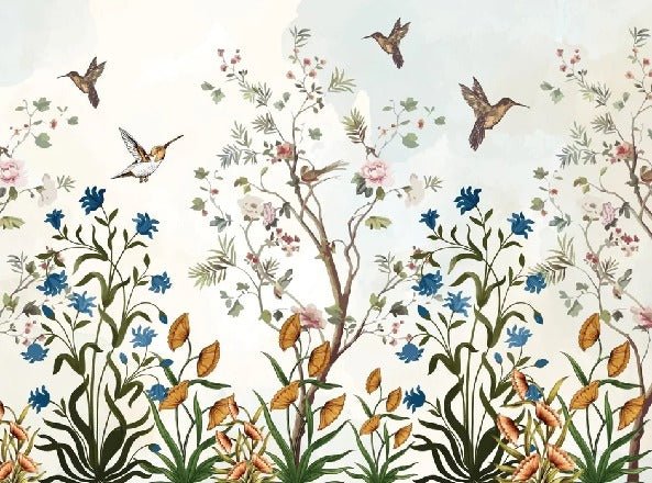 Papier peint jardin impérial, XXL, tendance