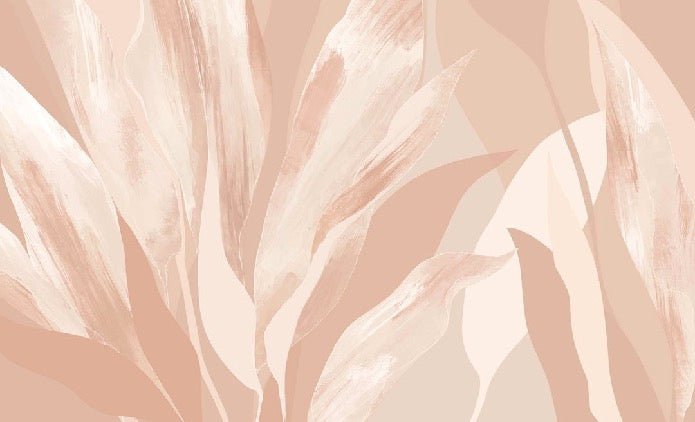Tapete Blumenstoff nude