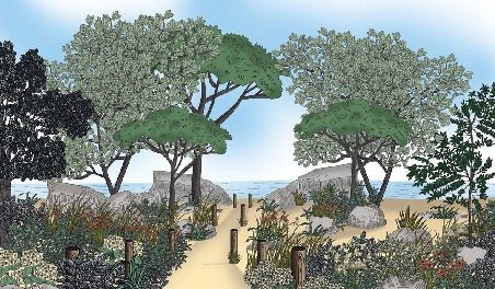 Papier peint paysage France bord de mer, XXL, tendance