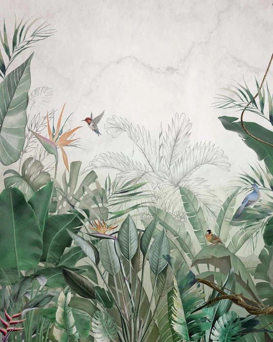 Dschungel-Panorama-Tapete Quintessenz Amazonia