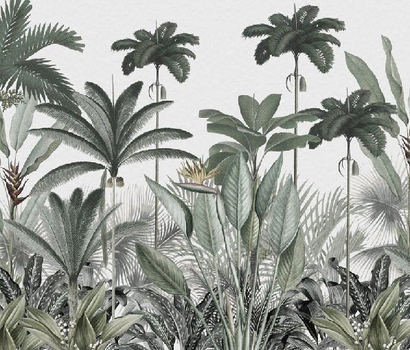 Papier peint panoramique jungle tree