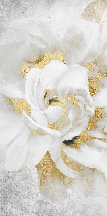 Papier peint Fleur Or