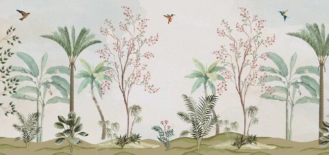 Carta da parati Chinoiserie jungle