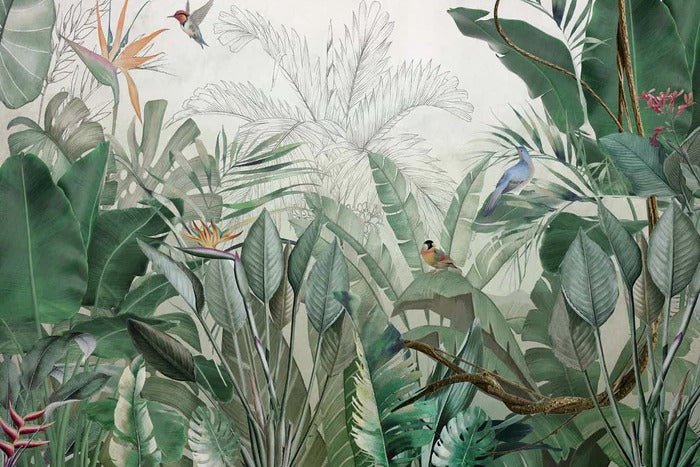 Papier peint panoramique jungle quintessence Amazonia, XXL, tendance