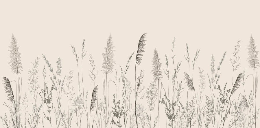 Papier peint panoramique prairie sauvage, XXL, tendance