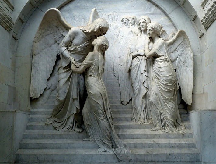 Papier peint panoramique Anges 3D, XXL, tendance